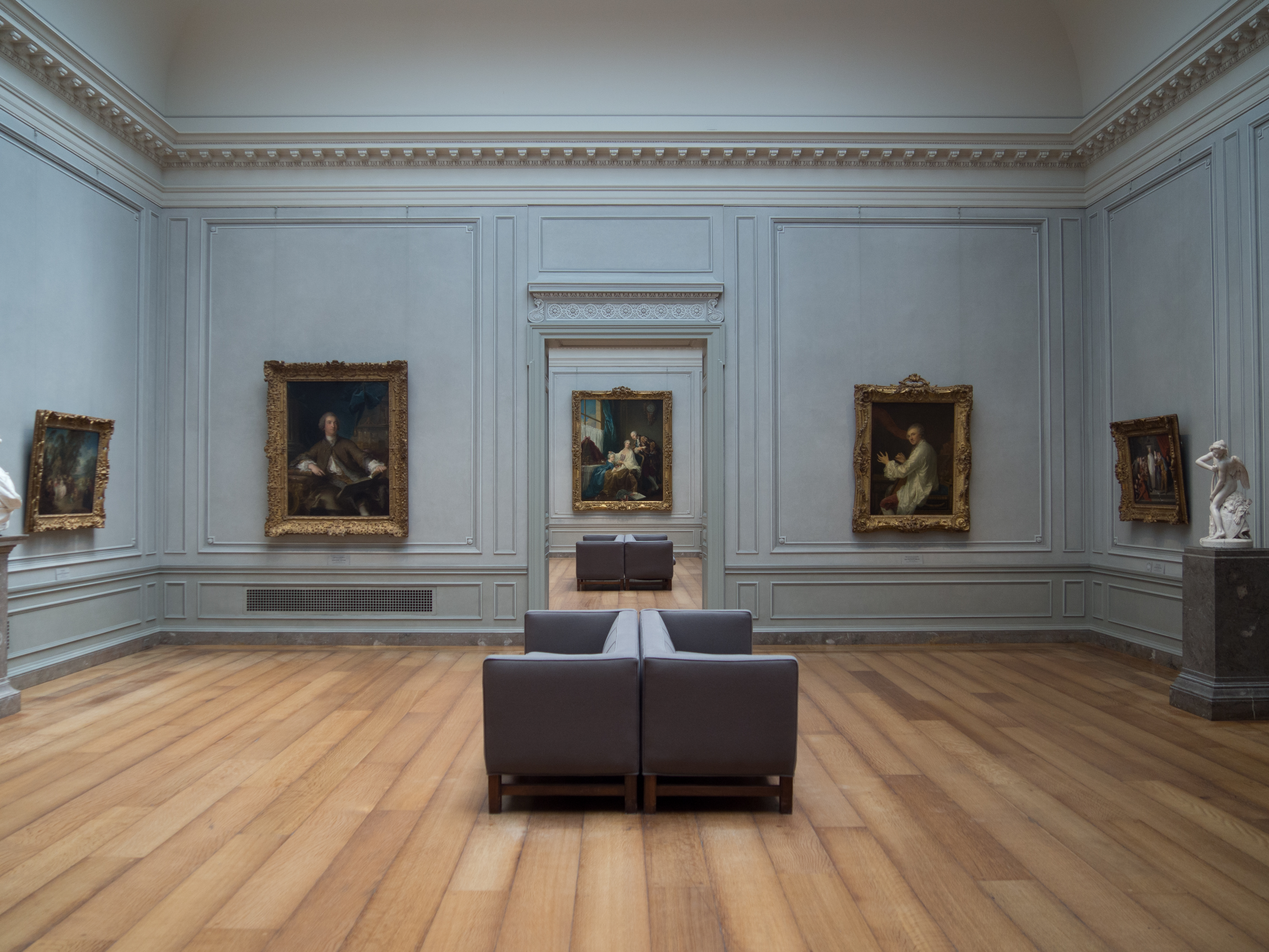 A gallery in the National Gallery of Art
